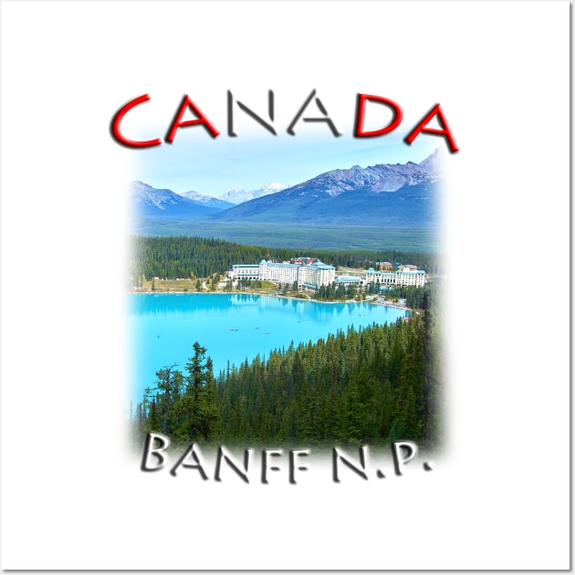 Canada - Banff National Park Wall Art by TouristMerch